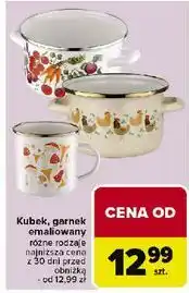 Carrefour Garnek emaliowany oferta
