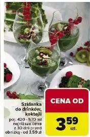 Carrefour Szklanka do koktajli oferta
