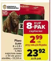 Carrefour Piwo Żubr 1768 oferta