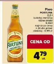 Carrefour Piwo Fortuna Mirabelka oferta