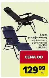 Carrefour Leżak pozycjonowany oferta