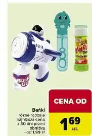 Carrefour Pistolet do robienia baniek mydlanych oferta