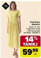 Carrefour Sukienka damska s-xl Tex oferta