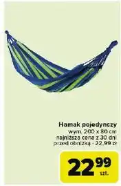 Carrefour Hamak wym. 200 x 80 cm oferta