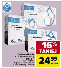 Carrefour Filtr unimax standard Dafi oferta