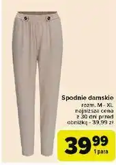 Carrefour Spodnie damskie m-xl oferta
