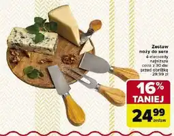 Carrefour Zestaw noży sera oferta