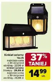 Carrefour Kinkiet solarny 3x talin oferta