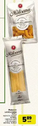 Carrefour Makaron pennoni rigati 21 La Molisana oferta