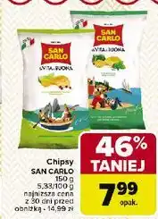 Carrefour Chipsy mięta i chilli San Carlo Piu Gusto oferta