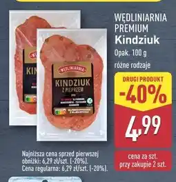 ALDI Kindziuk z pieprzem Wędliniarnia Premium oferta
