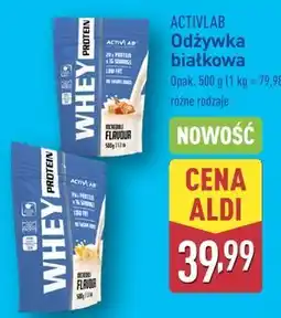 ALDI Odżywka białkowa o smaku karmelowym Activlab oferta