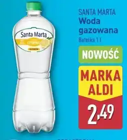 ALDI Woda cytrynowa Santa Marta oferta