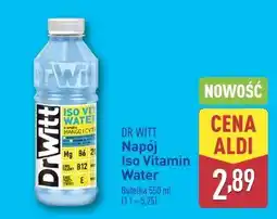 ALDI Napój o smaku mango i cytryny Dr Witt Vitamin Water oferta