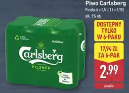 ALDI Piwo Carlsberg oferta
