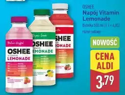 ALDI Napój malina i grejpfrut Oshee Vitamin Lemonade oferta