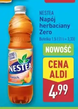 ALDI Napój peach zero Nestea oferta
