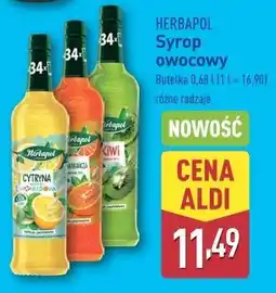 ALDI Syrop kiwi Herbapol oferta
