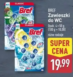 ALDI Kostka do wc 4 function lavender + pine Bref Power Aktiv oferta