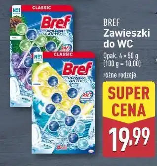 ALDI Kostka do wc 4 function lavender + pine Bref Power Aktiv oferta