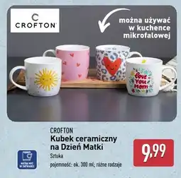 ALDI Kubek ceramiczny na dzień matki Crofton oferta