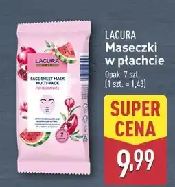 ALDI Maseczki w płachcie pomegranate Lacura oferta