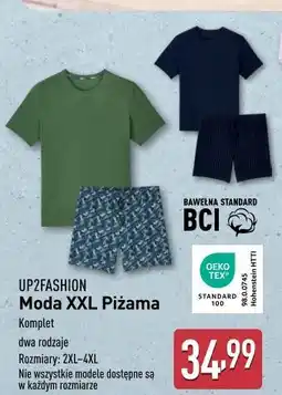 ALDI Piżama męska 2xl-4xl Up2Fashion oferta