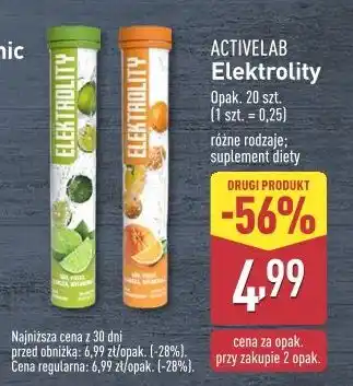 ALDI Elektrolity Activlab oferta