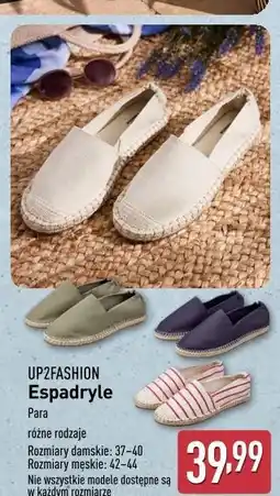 ALDI Espadryle męskie 42-44 Up2Fashion oferta