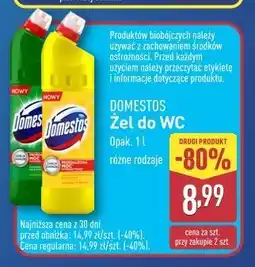 ALDI Płyn do wc citrus fresh Domestos oferta