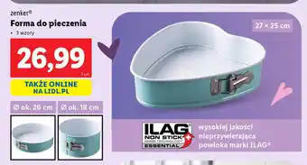 Lidl Forma do pieczenia zenker oferta