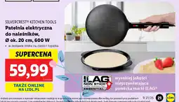 Lidl Patelnia elektryczna do naleśników Silvercrest Kitchen Tools oferta