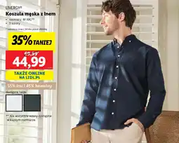 Lidl Koszula męska z lnem Livergy oferta