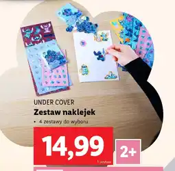 Lidl Zestaw naklejek Under Cover oferta