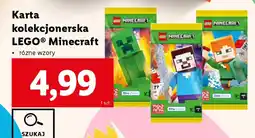 Lidl Karta kolekcjonerska LEGO Minecraft oferta