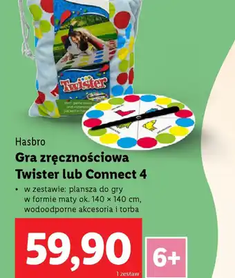 Lidl Gra zręcznościowa Twister lub Connect 4 oferta
