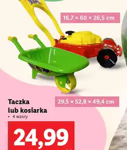 Lidl Taczka lub kosiarka oferta