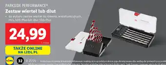 Lidl Zestaw wierteł lub dłut Parkside Performance oferta