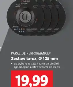 Lidl Zestaw tarcz Parkside Performance oferta