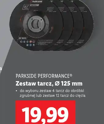 Lidl Zestaw tarcz Parkside Performance oferta