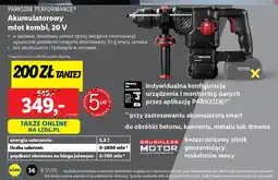 Lidl Parkside performance Akumulatorowy młot kombi 20 V oferta