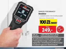 Lidl Detektor Parkside Performance oferta