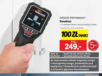 Lidl Detektor Parkside Performance oferta