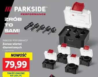 Lidl Zestaw wierteł diamentowych Parkside Performance oferta