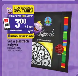 Polomarket Ser w plastrach Księżak 130g OSM Łowicz oferta