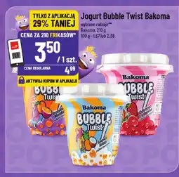 Polomarket Jogurt Jogurt Bubble Twist Bakoma oferta