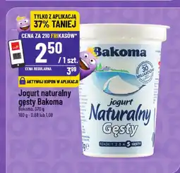 Polomarket Jogurt Jogurt naturalny gęsty Bakoma oferta