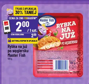 Polomarket Rybka na już po węgiersku Master Fish 100g oferta