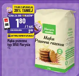 Polomarket Mąka pszenna razowa typ 1850 Marysia 1kg oferta