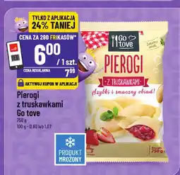 Polomarket Pierogi z truskawkami Go tove 750g oferta